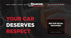 Desktop Screenshot of diamonddetailingnc.com